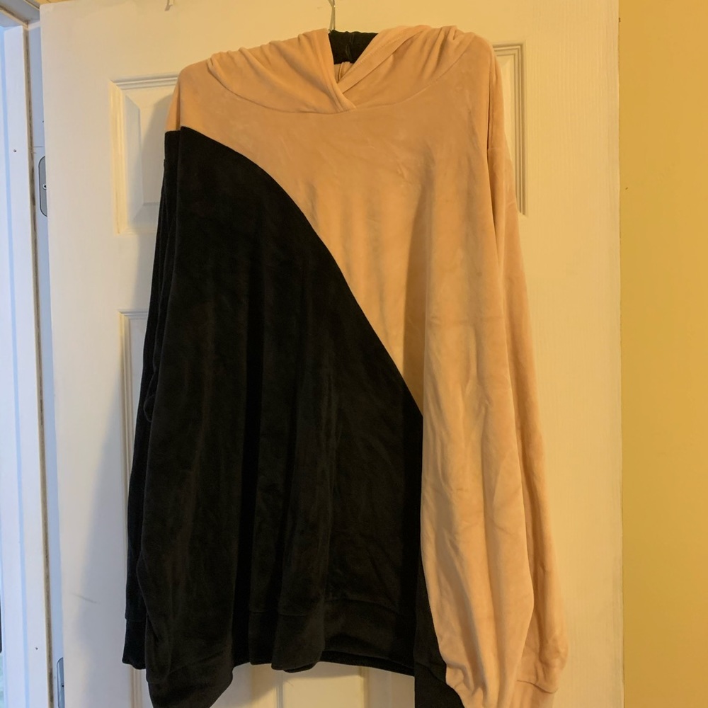 Torrid plus size velour hoodie
